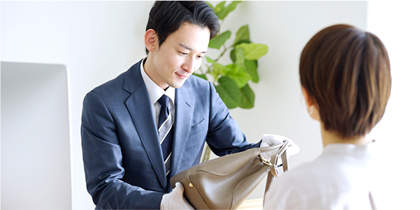 経験豊富な査定士が丁寧に対応します！